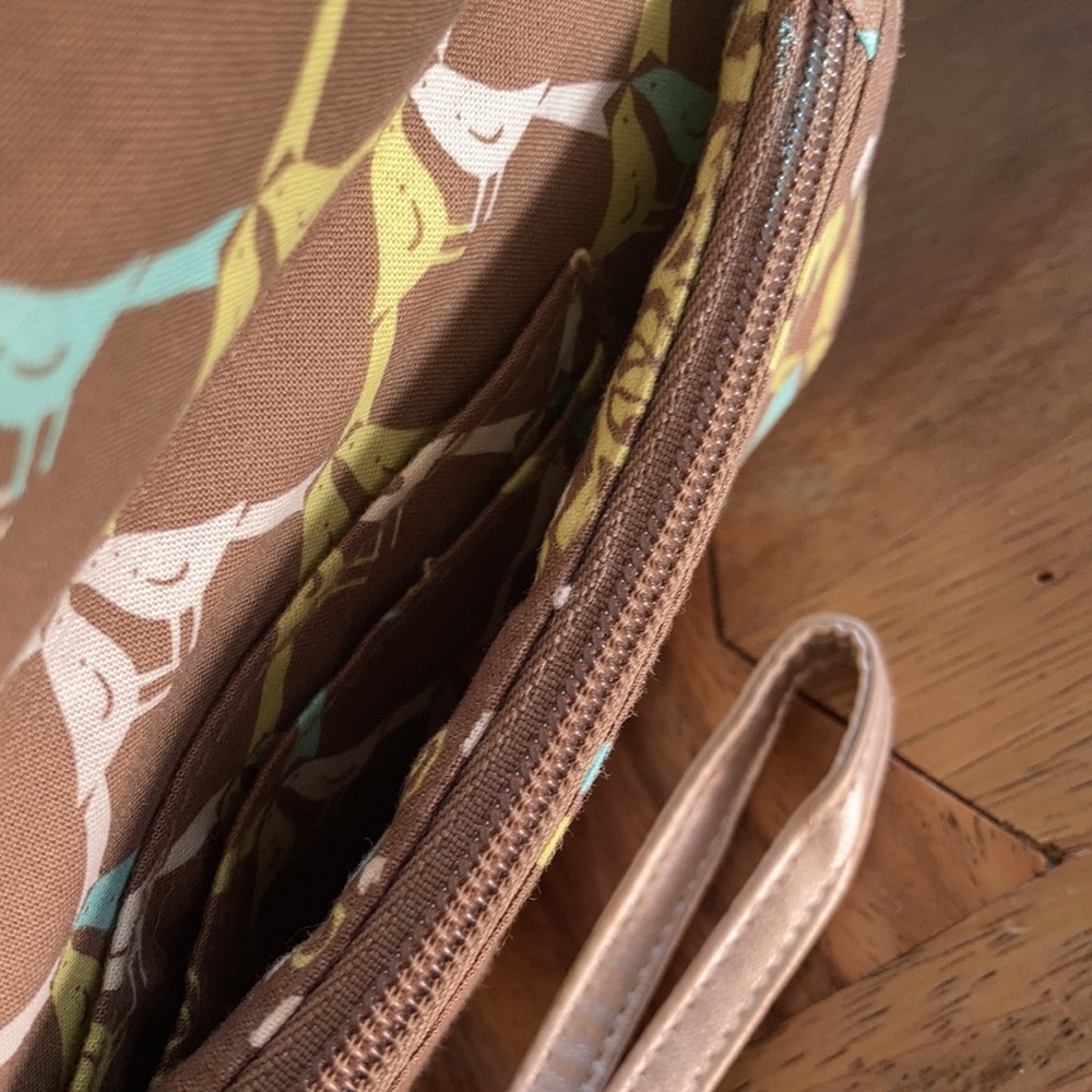 Vera Bradley Foldover Wristlet - Picture 6 of 9